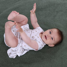 Load image into Gallery viewer, Little Bee by Dimples Cotton Skirt Bodysuit- Floral