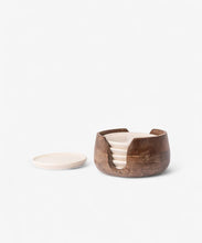 Load image into Gallery viewer, French Country Collections Porto Round Porcelain Coaster set of 6