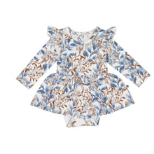 Load image into Gallery viewer, Burrow & Be Eden Long Sleeve Flutter Baby Dress