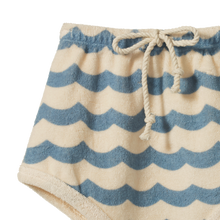 Load image into Gallery viewer, Nature Baby Terry Short- Waves Print