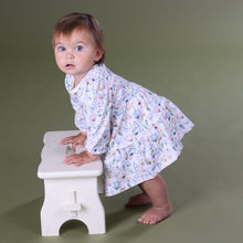 Load image into Gallery viewer, Little Bee by Dimples Cotton Tiered Dress- Floral