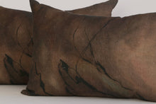 Load image into Gallery viewer, River & Isle Umber Marble Cushion 60x40