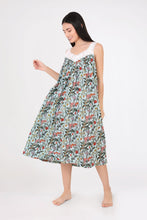Load image into Gallery viewer, Arabella Blue Floral V-Neck Nightie