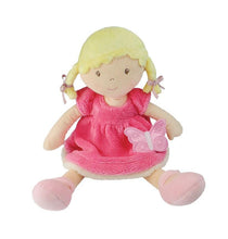 Load image into Gallery viewer, Bonikka Butterfly Kids- Ria 35cm Blonde Hair/Pink & White Dress