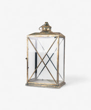 Load image into Gallery viewer, French Country Collections Calypso Lantern Large Aged Gold
