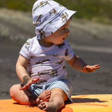 Load image into Gallery viewer, Little Bee by Dimples Cotton Bodysuit- Cowboys