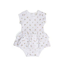 Load image into Gallery viewer, Little Bee by Dimples Cotton Skirt Bodysuit- Floral