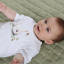 Load image into Gallery viewer, Little Bee by Dimples Cotton T-Shirt- Swan
