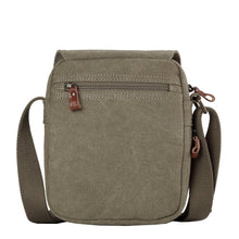 Load image into Gallery viewer, Troop Classic Small Zip Front Cross Body Bag- Khaki