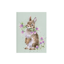 Load image into Gallery viewer, Wrendale Desings A6 Notebook- Head Clover Heels Rabbit