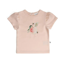 Load image into Gallery viewer, Little Bee by Dimples Cotton T- Shirt- Peach