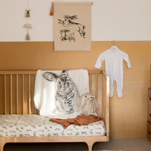 Load image into Gallery viewer, Burrow & Be Mr Hopkins Muslin Blanket