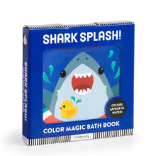Load image into Gallery viewer, Mudpuppy Shark Splash! Colour Magic Bath Book