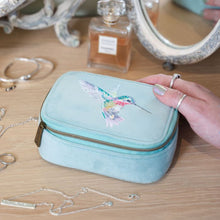 Load image into Gallery viewer, Wrendale Designs Embroided Accessory Case- Hummingbird