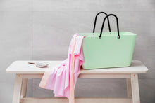 Load image into Gallery viewer, Hinza Large Light Green Bag- Green Plastic