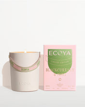 Load image into Gallery viewer, Ecoya High Summer 2026 400g Ceramic Candle- Blackcurrant & Mint