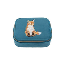 Load image into Gallery viewer, Wrendale Designs Embroided Accessory Case- Daydreamer Fox