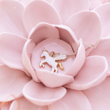 Load image into Gallery viewer, Lauren Hinkley Flying Unicorn Necklace
