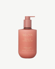 Load image into Gallery viewer, Ecoya Guava & Lychee Sorbet Hand & Body Lotion