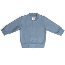 Load image into Gallery viewer, Little Bee by Dimples Fleece Bomber Jacket- Denim