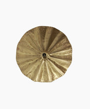 Load image into Gallery viewer, French Country Collections Crimped Pendant Black and Gold Small