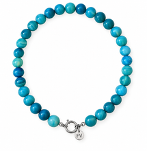 Load image into Gallery viewer, Fabuleux Vous Club Paris Aqua Stone Necklace