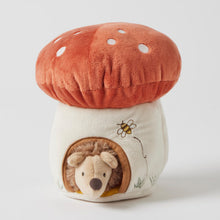 Load image into Gallery viewer, Jiggle & Giggle Mushroom House With Hedgehog