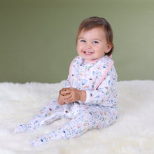 Load image into Gallery viewer, Little Bee by Dimples Cotton Babygrow- Floral