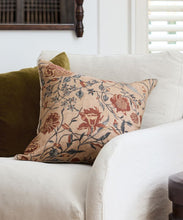 Load image into Gallery viewer, French Country Collections Ophelia Block Cushion with Feather Inner