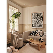 Load image into Gallery viewer, Broste Rosita Cushion with Feather Inner