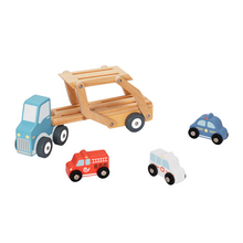 Load image into Gallery viewer, Kin & Co Car Carrier with Cars