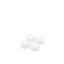 Load image into Gallery viewer, Sirius Lone Battery Tealights set of 4- White