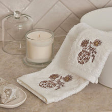 Load image into Gallery viewer, Pilbeam Timeless Blossoms Hand Towel