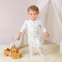 Load image into Gallery viewer, Little Bee by Dimples Plane Cotton Babygrow