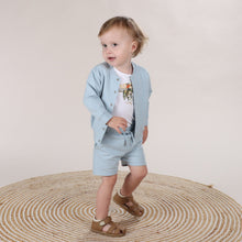 Load image into Gallery viewer, Little Bee by Dimples Cotton Shorts- Blue