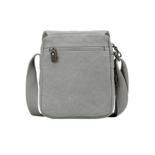 Load image into Gallery viewer, Troop Classic Small Zip Front Cross Body Bag- Ash Grey