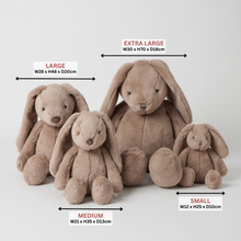 Load image into Gallery viewer, Jiggle & Giggle Taupe Bunny Large