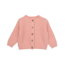Load image into Gallery viewer, Burrow & Be 100% Wool Cardigan- Carnation
