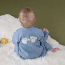 Load image into Gallery viewer, Little Bee by Dimples Fleece Bomber Jacket- Denim