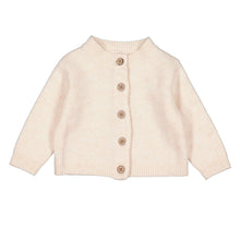 Load image into Gallery viewer, Burrow & Be Oakley Cardigan- Ivory Blush