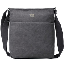 Load image into Gallery viewer, Troop Classic Zip Top Shoulder Bag- Charcoal