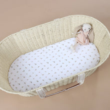 Load image into Gallery viewer, Little Bee by Dimples Bassinet Sheet- Floral