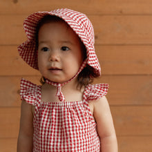 Load image into Gallery viewer, Nature Baby Petal Set- Red Gingham