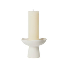 Load image into Gallery viewer, Maytime Broste Candleholder Momo Short - Matte White