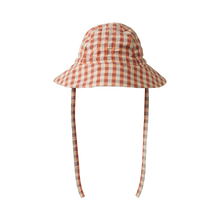 Load image into Gallery viewer, Nature Baby Sunhat- Red Gingham