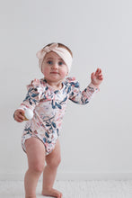 Load image into Gallery viewer, Burrow & Be Long Sleeve Flutter Bodysuit- Fleur Print