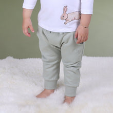 Load image into Gallery viewer, Little Bee by Dimples Fleece Jogger Pants- Sage