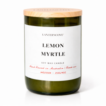 Load image into Gallery viewer, Lanterncove Jade 9oz Scented Candle- Lemon Myrtle