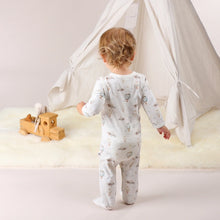 Load image into Gallery viewer, Little Bee by Dimples Plane Cotton Babygrow