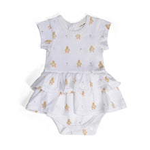Load image into Gallery viewer, Little Bee by Dimples Cotton Skirt Bodysuit- Duck